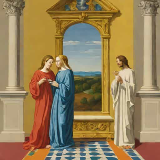 Gerhard Richter Annunciation After Titian