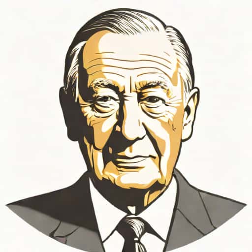 German Chancellor Adenauer