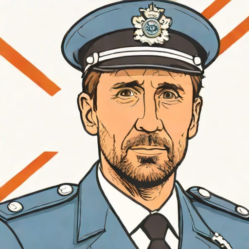 German Policeman Gareth Southgate