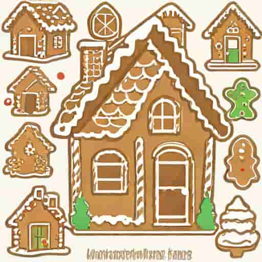 Gingerbread House Template Printable Pdf