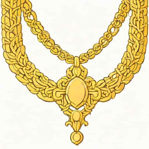 Gold Antique Necklace