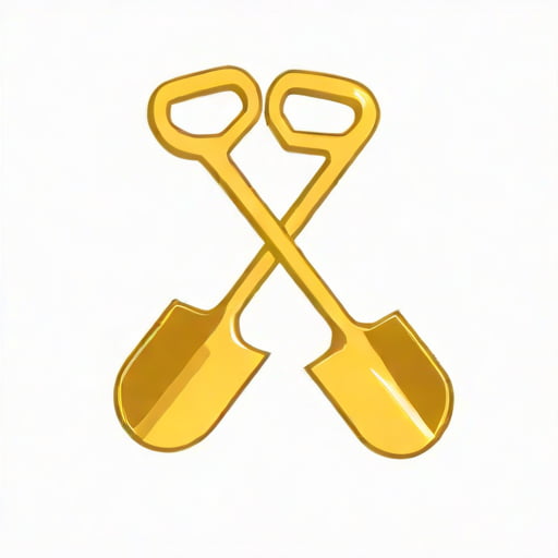 Gold Shovels For Groundbreaking