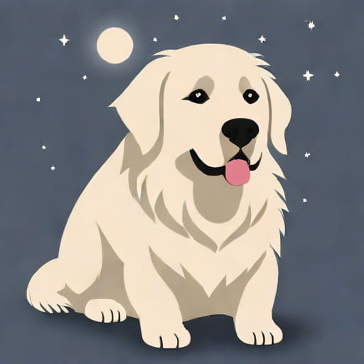 Great Pyrenees Nocturnal