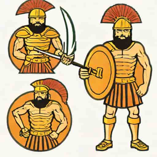 Greek City State Militaristic Warriors