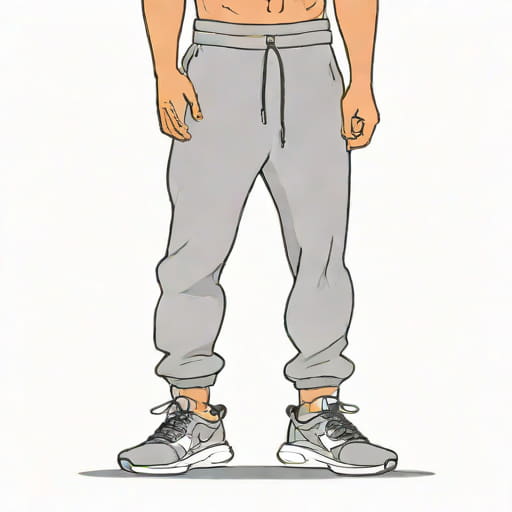 Grey Nike Solo Swoosh Joggers