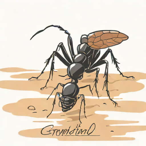 Grounded Befriend Black Ant Queen