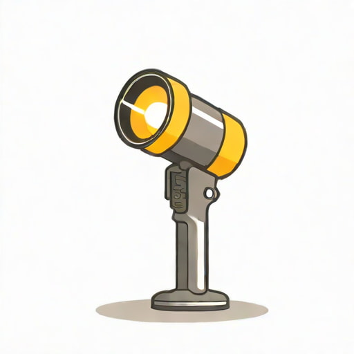 Handheld Spotlight 1 Million Candlepower