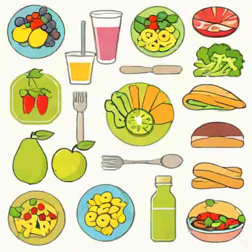 Healthful And Less Healthful Foods Worksheet