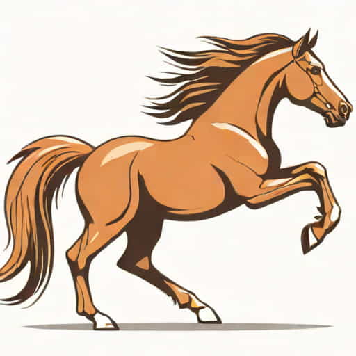 Horse Swishing Tail When Cantering