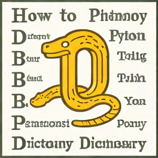 How To Dictionary In Python