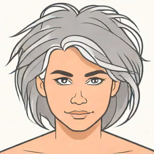 How To Tame Wiry Gray Hair