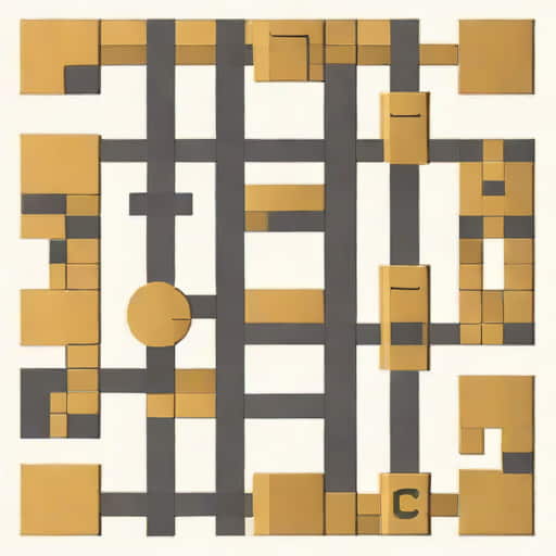 In A Cagey Way Crossword Clue