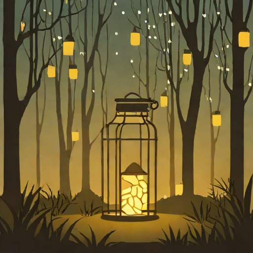 In The Forest Of Firefly Lights
