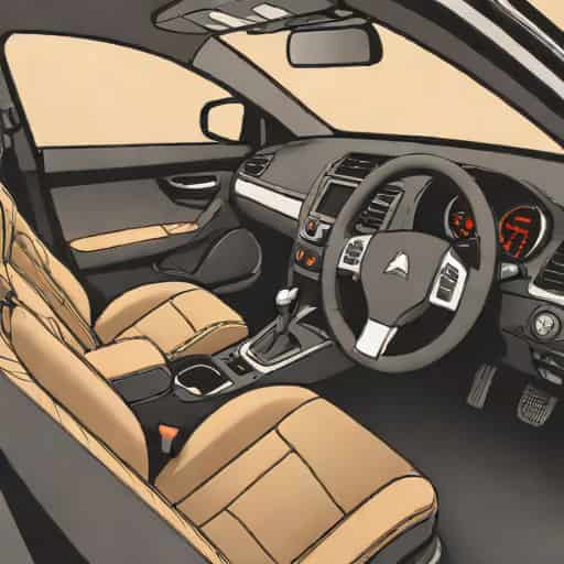 Interior Mitsubishi Lancer