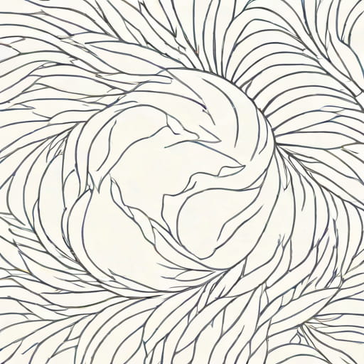 Jagged Fluffiness Of Tubal Outline