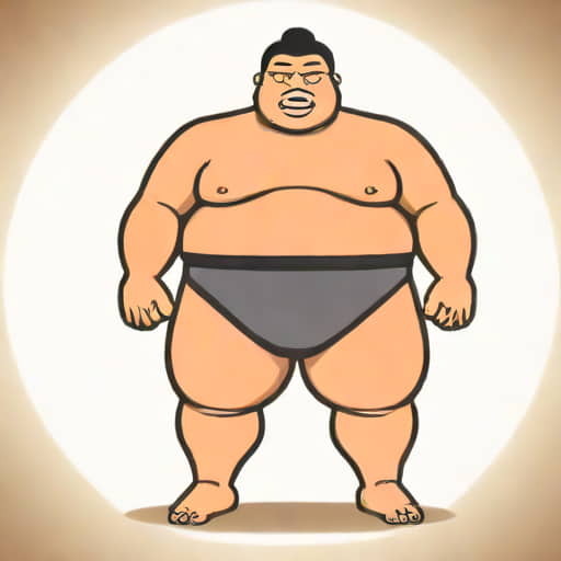 Japanese Sumo Wrestler