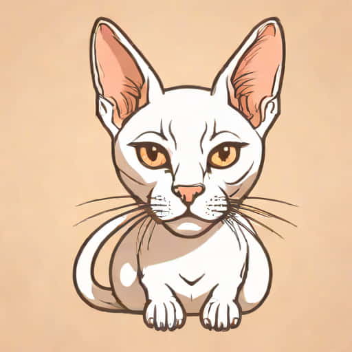 Jasper The Hairless Cat