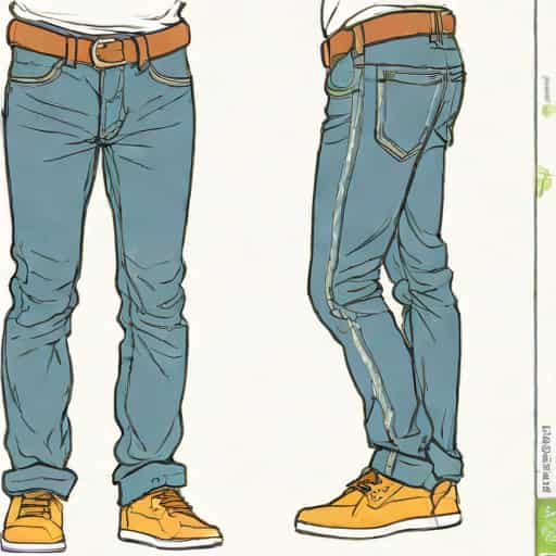 Jeans With Back Cinch
