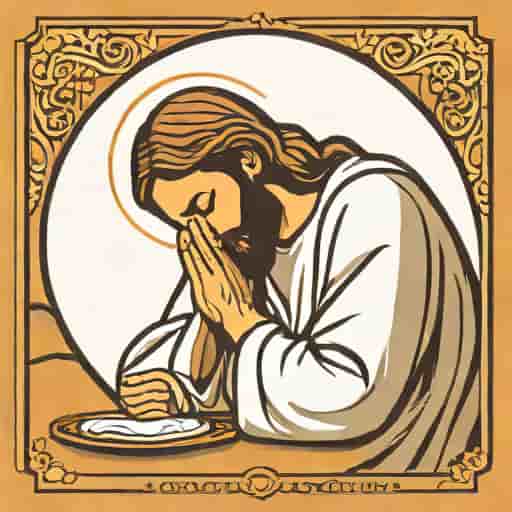 Jesus Prayed Prostrate On His Face