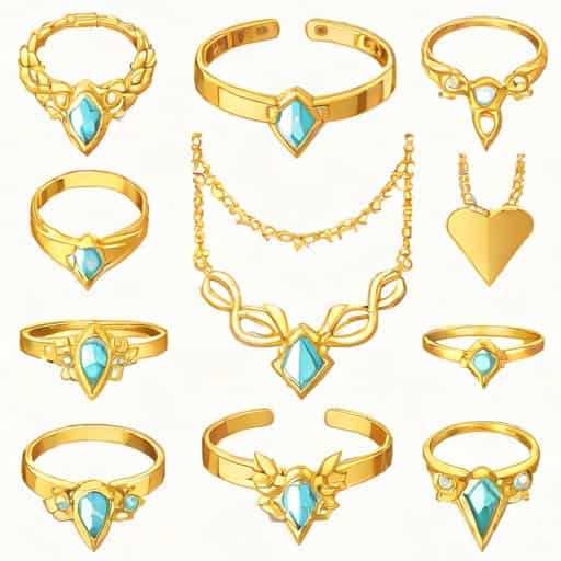 Jewellery For Sweetheart Neckline