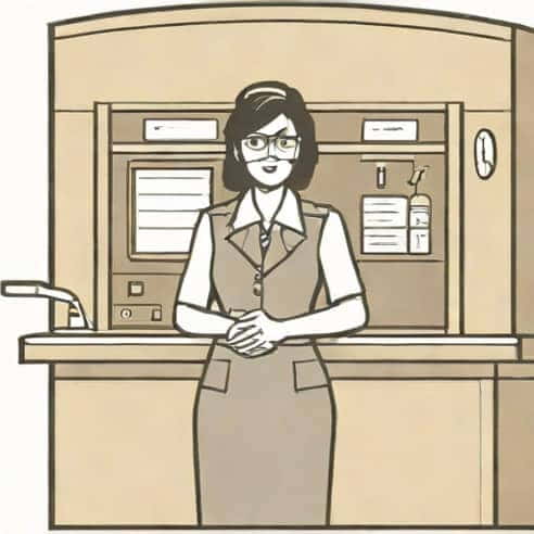 Jo Hamilton Sub Postmistress