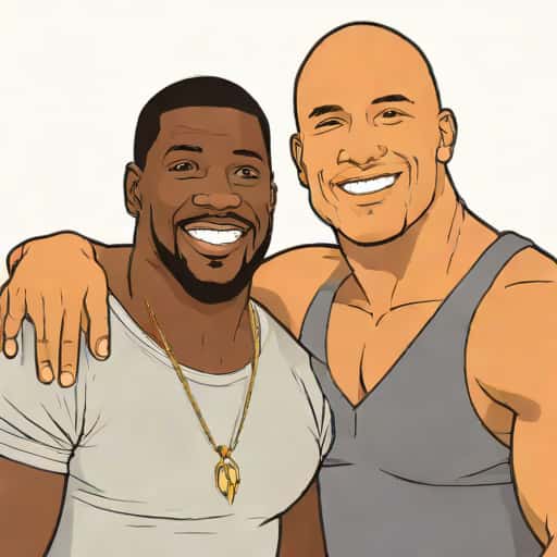Kevin Hart And Dwayne Johnson Friendship