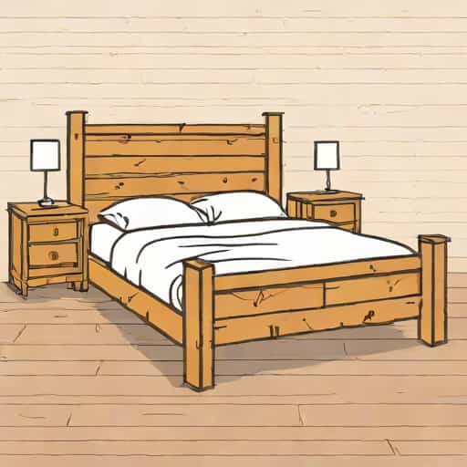 King Size Rustic Bed Frame