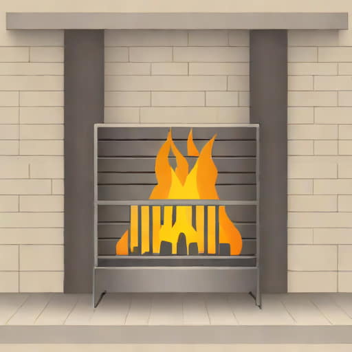 Large Fireplace Grate