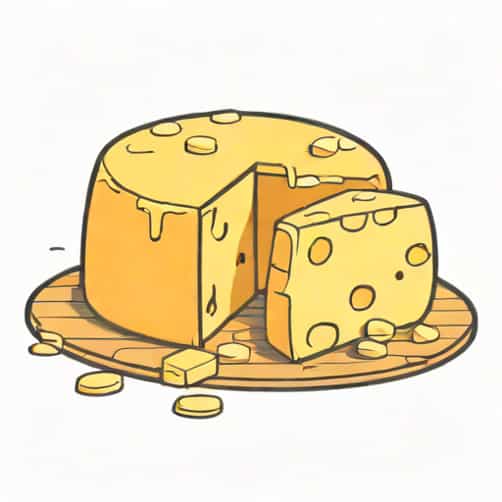 Large Truckle Of Cheese