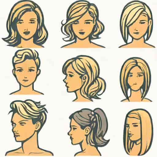 Latest Plain Lines Hairstyles