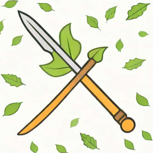 Leaf Bladed Sword Or Battleaxe