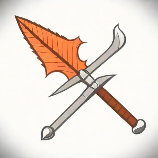 Leaf Bladed Sword Vs Battleaxe