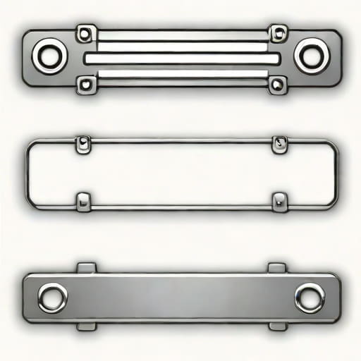 License Plate Anti Theft Screws