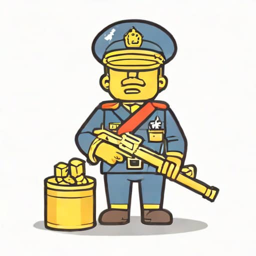Lil Guardsman Confiscate Gold
