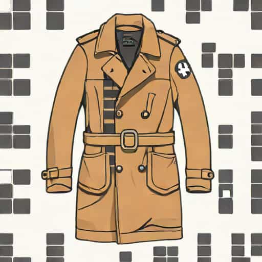 Long Oilskin Coat Crossword Clue