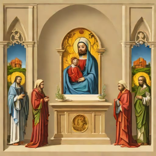 Look At The Merode Altarpiece Apex