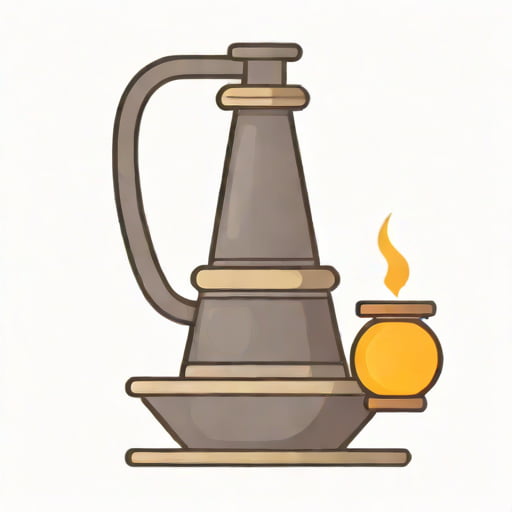 Mcm Grist Mill Oil Lamp