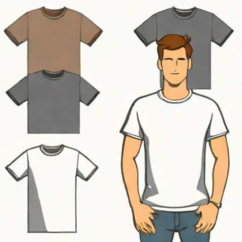 Mercerized Cotton T Shirt