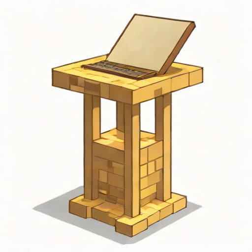 Minecraft Lectern Recipe