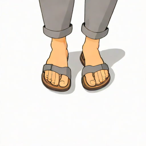 Never Befriend A Man In Sandals