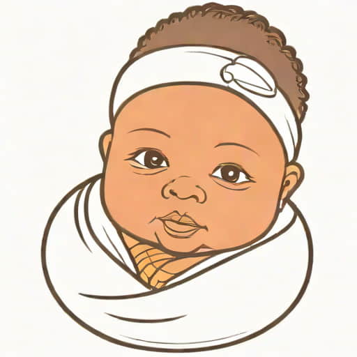 Newborn Biracial Baby