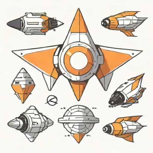Nova Galactic Ship Parts