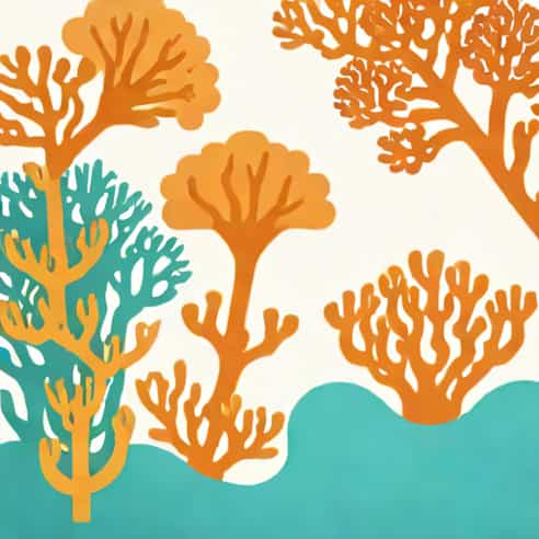 Ocean Coral And Turquesa