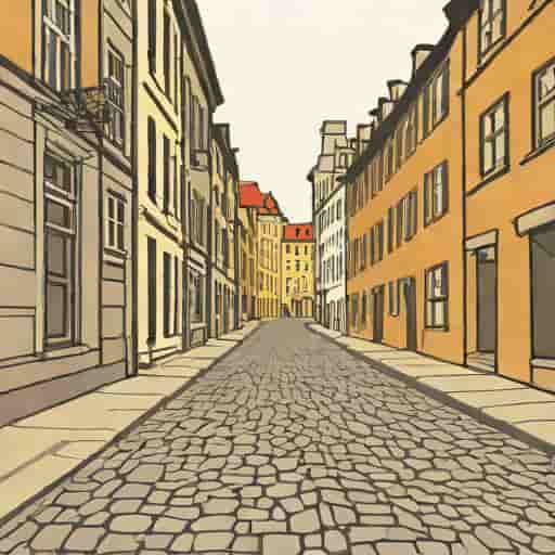 Old Montreal Cobblestone Streets