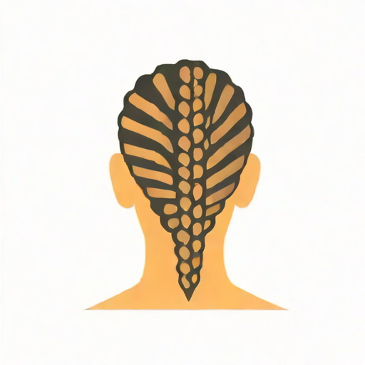 One Cornrow Down The Middle