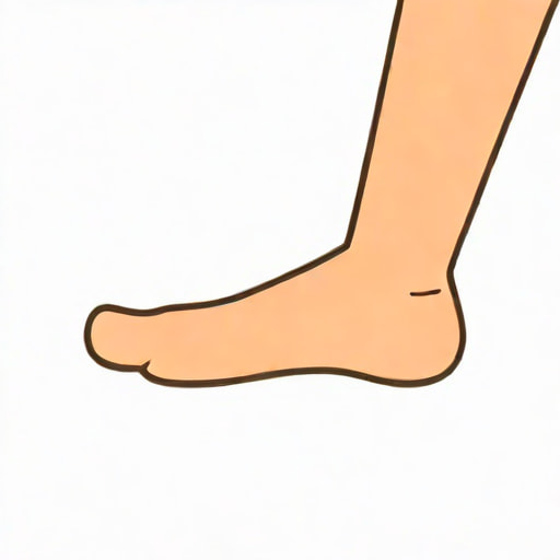 Opposite Of Flexing Foot