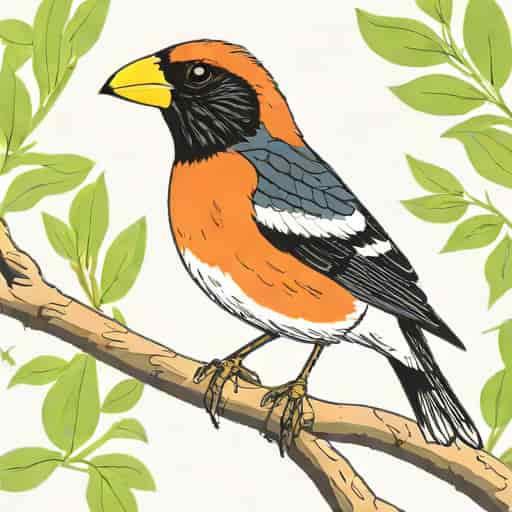 Orange Breasted Grosbeak