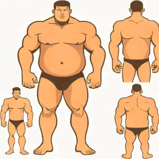 Overweight Muscular Body Type