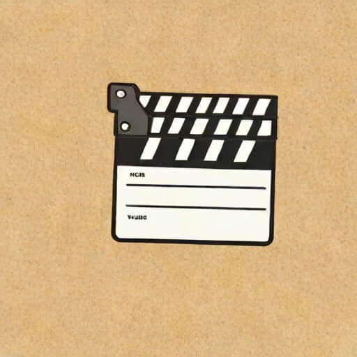 Pandora Clapperboard Charm