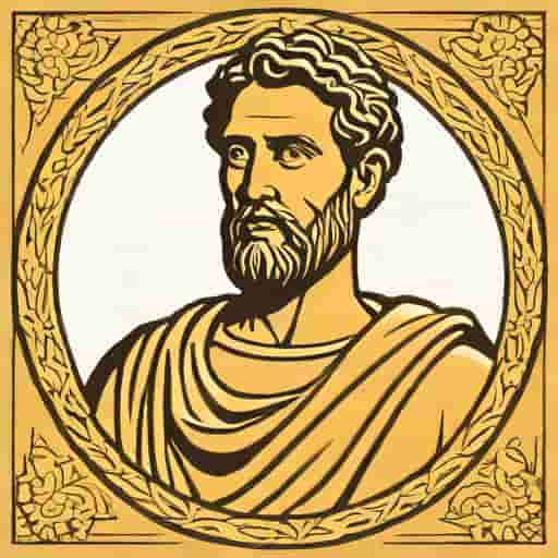 Portrait Of Emperor Antoninus Pius